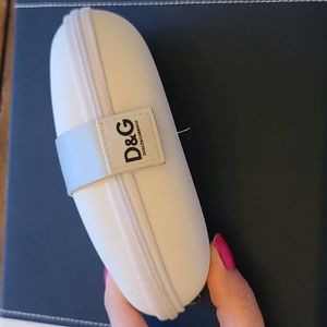 Dolce and Gabbana eyeglass zipper case